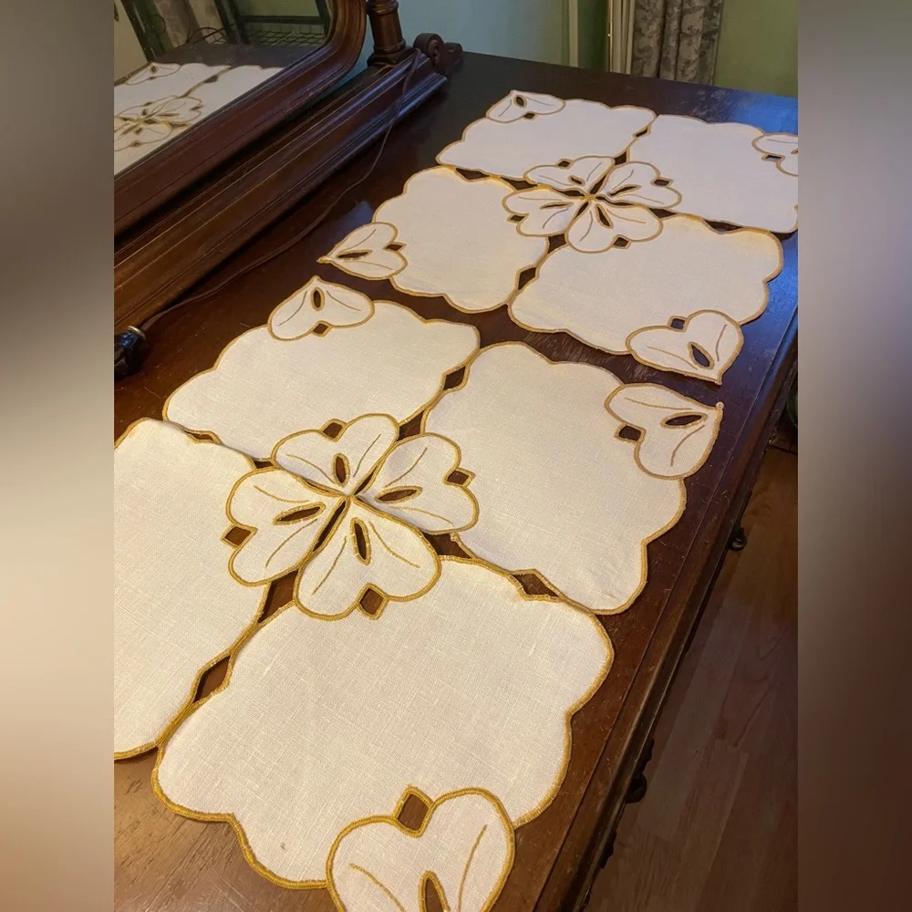 Vintage Dresser Scarves (Two)